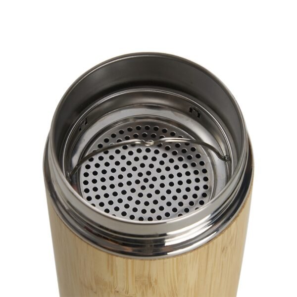 Garrafa Bambu Térmica 500ml com Infusor - Imagem 5