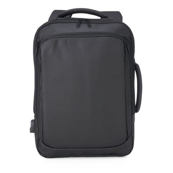 Mochila Couro Sintético USB 17 Litros - Imagem 3