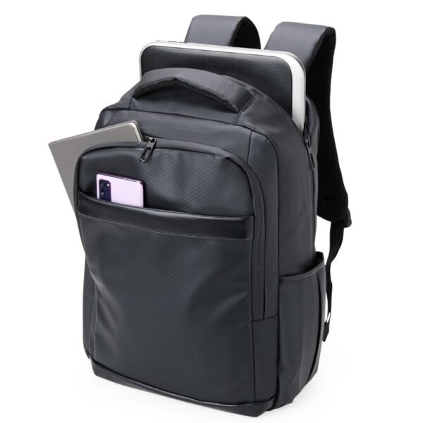 Mochila Couro Sintético USB 36 Litros - Imagem 2