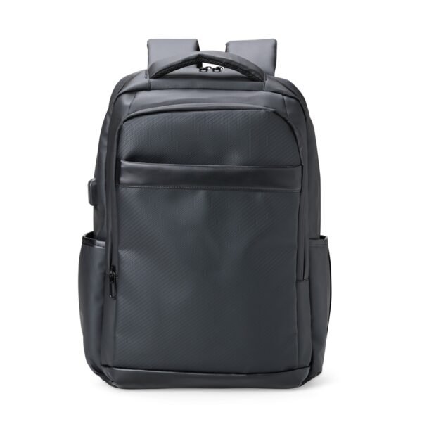 Mochila Couro Sintético USB 36 Litros - Imagem 3