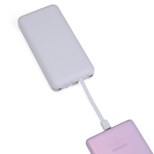 Power Bank 10.000mAh com Lanterna e Multissaídas - Imagem 5